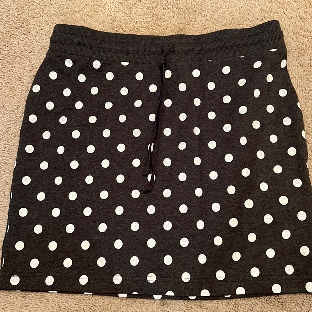 Banana Republic cotton polka dotted skirt size medium